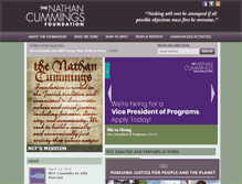 Tablet Screenshot of ncf.org