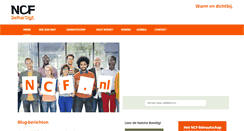 Desktop Screenshot of ncf.nl